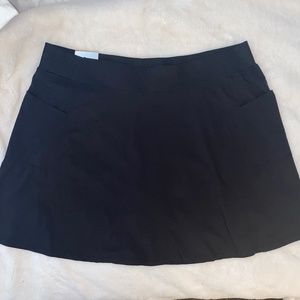32 Degrees Plus Size Black Skort